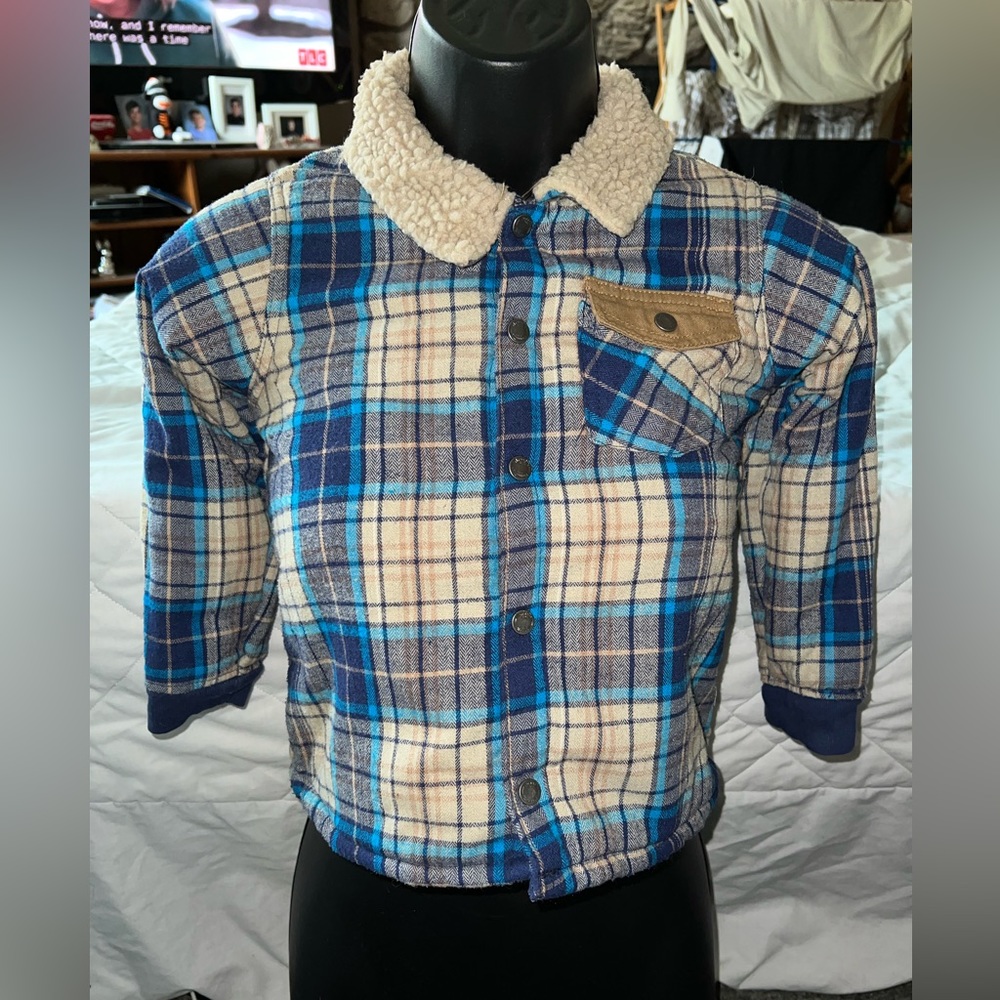 Nannette Kids Flannel Shacket